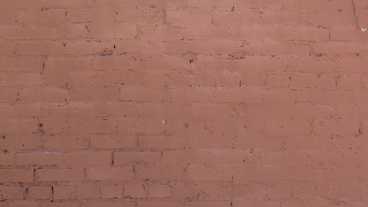 Wallpaper wall, brick, brown, paints, texture