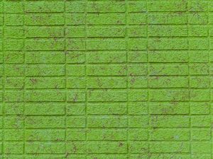 Preview wallpaper wall, brick, green, surface