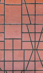 Preview wallpaper wall, brick, lines, texture