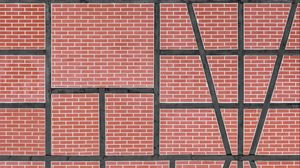 Preview wallpaper wall, brick, lines, texture