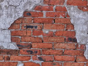 Preview wallpaper wall, brick, plaster, texture