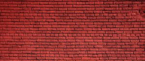 Preview wallpaper wall, brick, red, texture