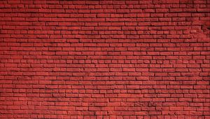 Preview wallpaper wall, brick, red, texture