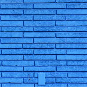 Preview wallpaper wall, brick, rough, surface, texture, blue