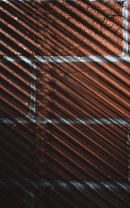 Preview wallpaper wall, brick, shadow, stripes, texture