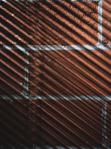 Preview wallpaper wall, brick, shadow, stripes, texture