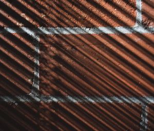 Preview wallpaper wall, brick, shadow, stripes, texture