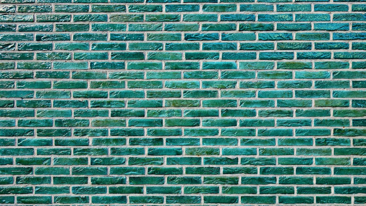 Wallpaper wall, brick, texture, surface, paint