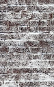 Preview wallpaper wall, brick, texture, white