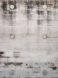 Preview wallpaper wall, brick, texture, white, spots