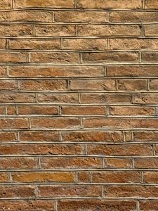 Preview wallpaper wall, brick, texture, surface, brown