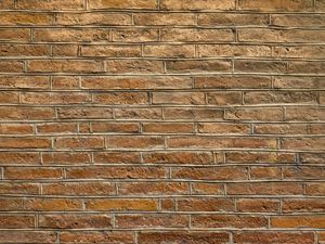 Preview wallpaper wall, brick, texture, surface, brown