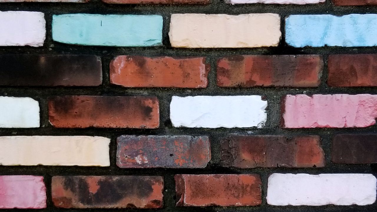 Wallpaper wall, brick, texture, bricks