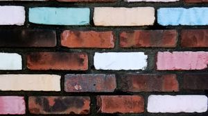 Preview wallpaper wall, brick, texture, bricks