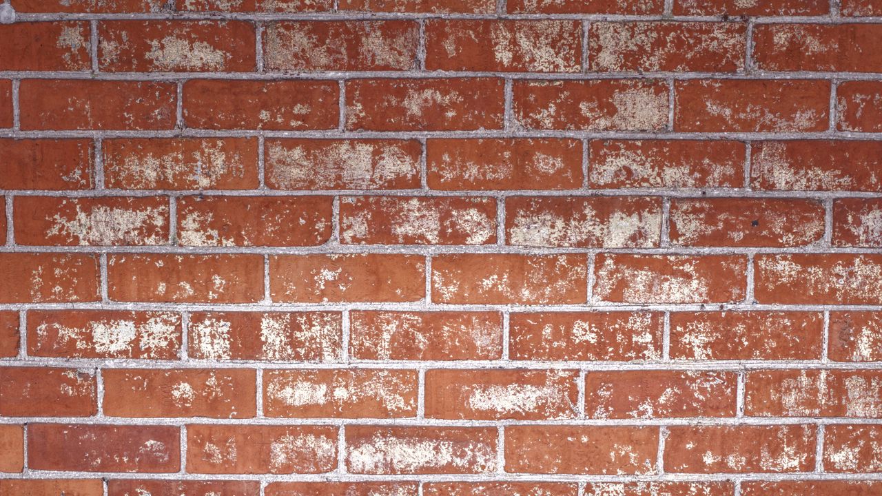 Wallpaper wall, brick, texture, brown, spots