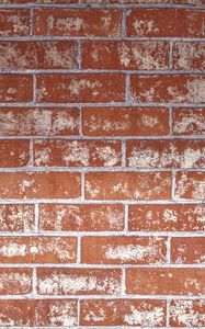 Preview wallpaper wall, brick, texture, brown, spots