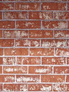 Preview wallpaper wall, brick, texture, brown, spots