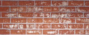 Preview wallpaper wall, brick, texture, brown, spots