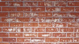 Preview wallpaper wall, brick, texture, brown, spots