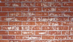 Preview wallpaper wall, brick, texture, brown, spots