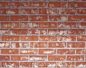 Preview wallpaper wall, brick, texture, brown, spots