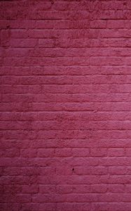 Preview wallpaper wall, brick wall, bricks, pink