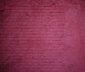 Preview wallpaper wall, brick wall, bricks, pink