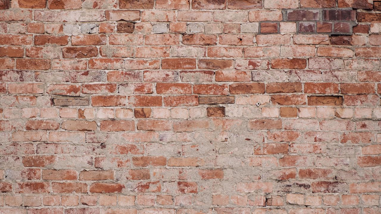 Wallpaper wall, brick wall, bricks, old
