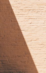 Preview wallpaper wall, brick wall, shadow, light