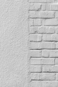 Preview wallpaper wall, brick, white, paint, bumps