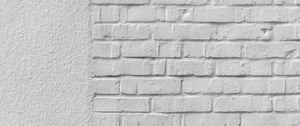 Preview wallpaper wall, brick, white, paint, bumps