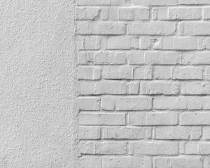 Preview wallpaper wall, brick, white, paint, bumps