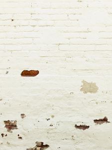 Preview wallpaper wall, brick, white, texture