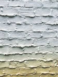 Preview wallpaper wall, brick, white, texture, surface