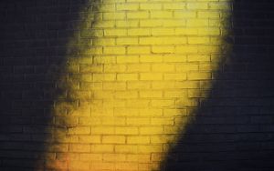 Preview wallpaper wall, brick, yellow, texture