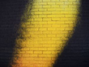 Preview wallpaper wall, brick, yellow, texture