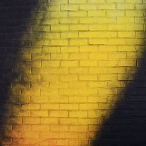 Preview wallpaper wall, brick, yellow, texture