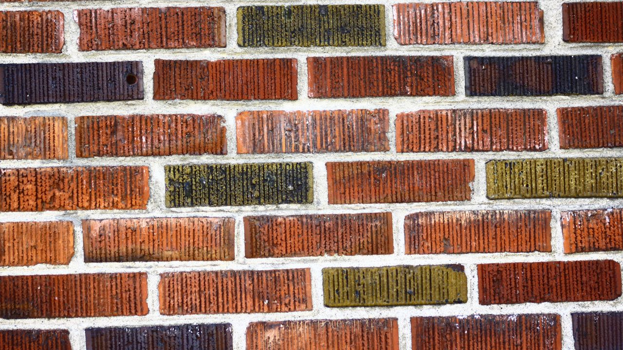 Wallpaper wall, bricks, background, spotted
