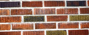 Preview wallpaper wall, bricks, background, spotted