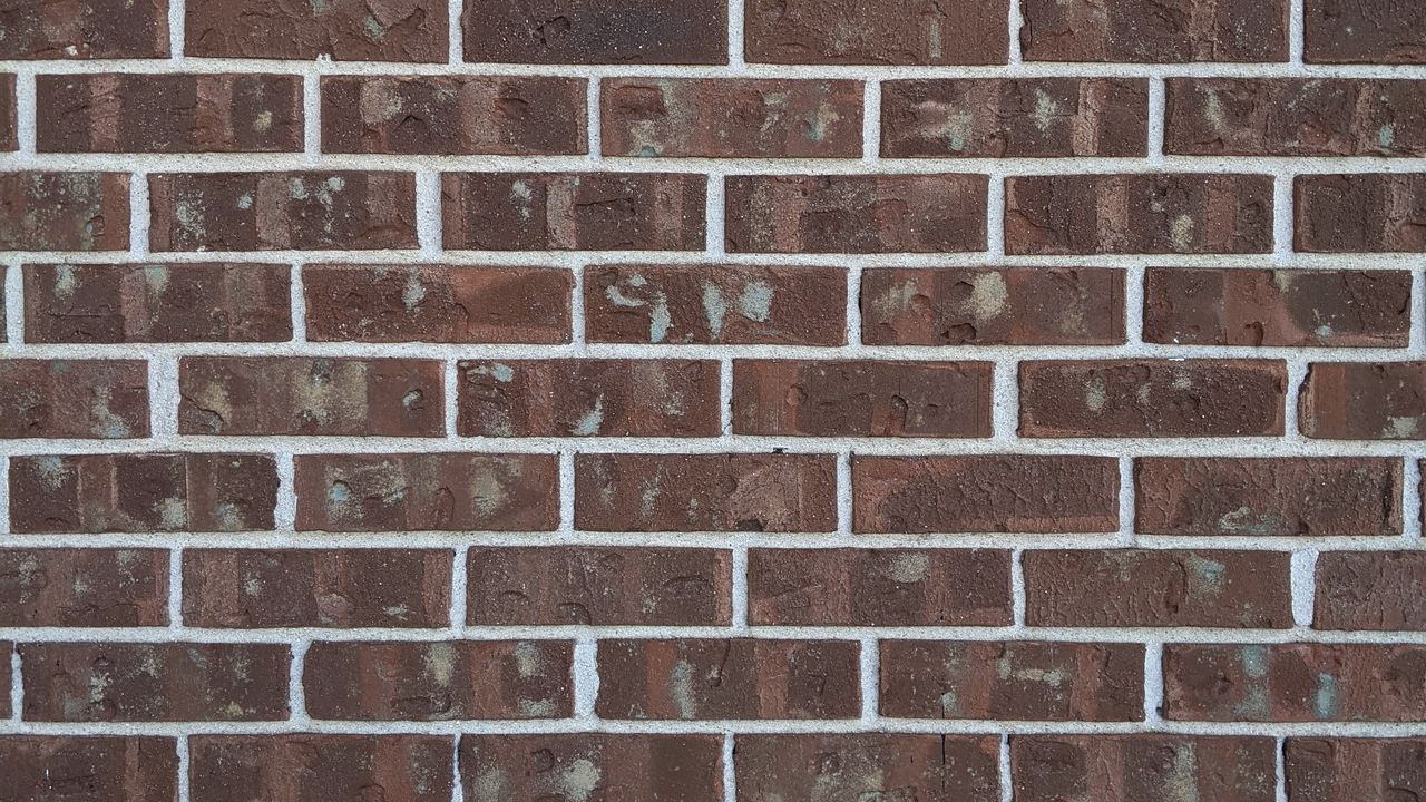 Wallpaper wall, bricks, brown, texture