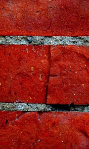 Preview wallpaper wall, bricks, cement, background, texture