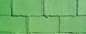 Preview wallpaper wall, bricks, green