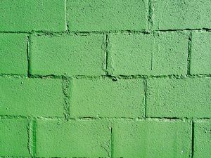 Preview wallpaper wall, bricks, green