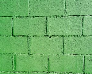 Preview wallpaper wall, bricks, green