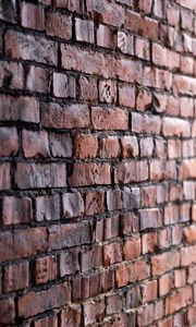 Preview wallpaper wall, bricks, relief, texture