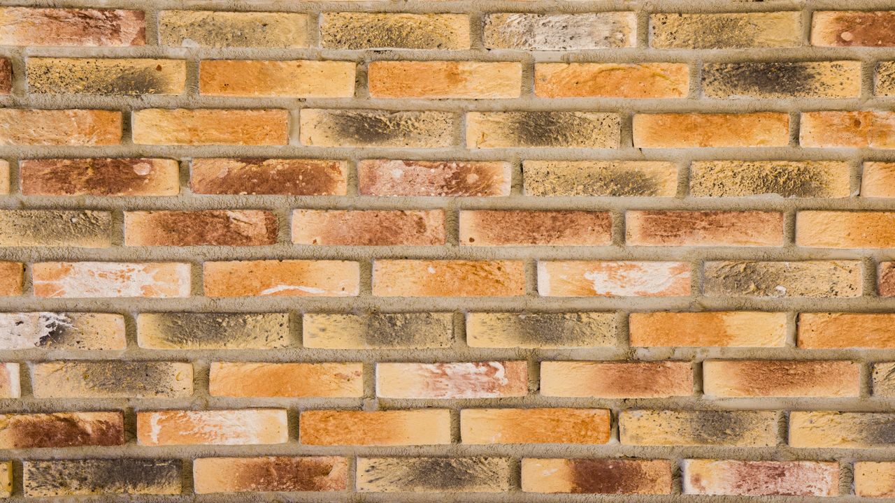 Wallpaper wall, bricks, rough, texture