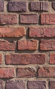 Preview wallpaper wall, bricks, rough, brown, texture