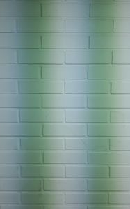 Preview wallpaper wall, bricks, stripes, white, green, texture