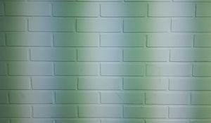 Preview wallpaper wall, bricks, stripes, white, green, texture