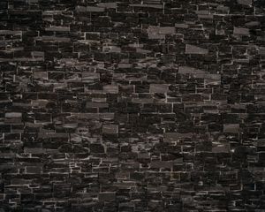 Preview wallpaper wall, bricks, surface, texture, gray